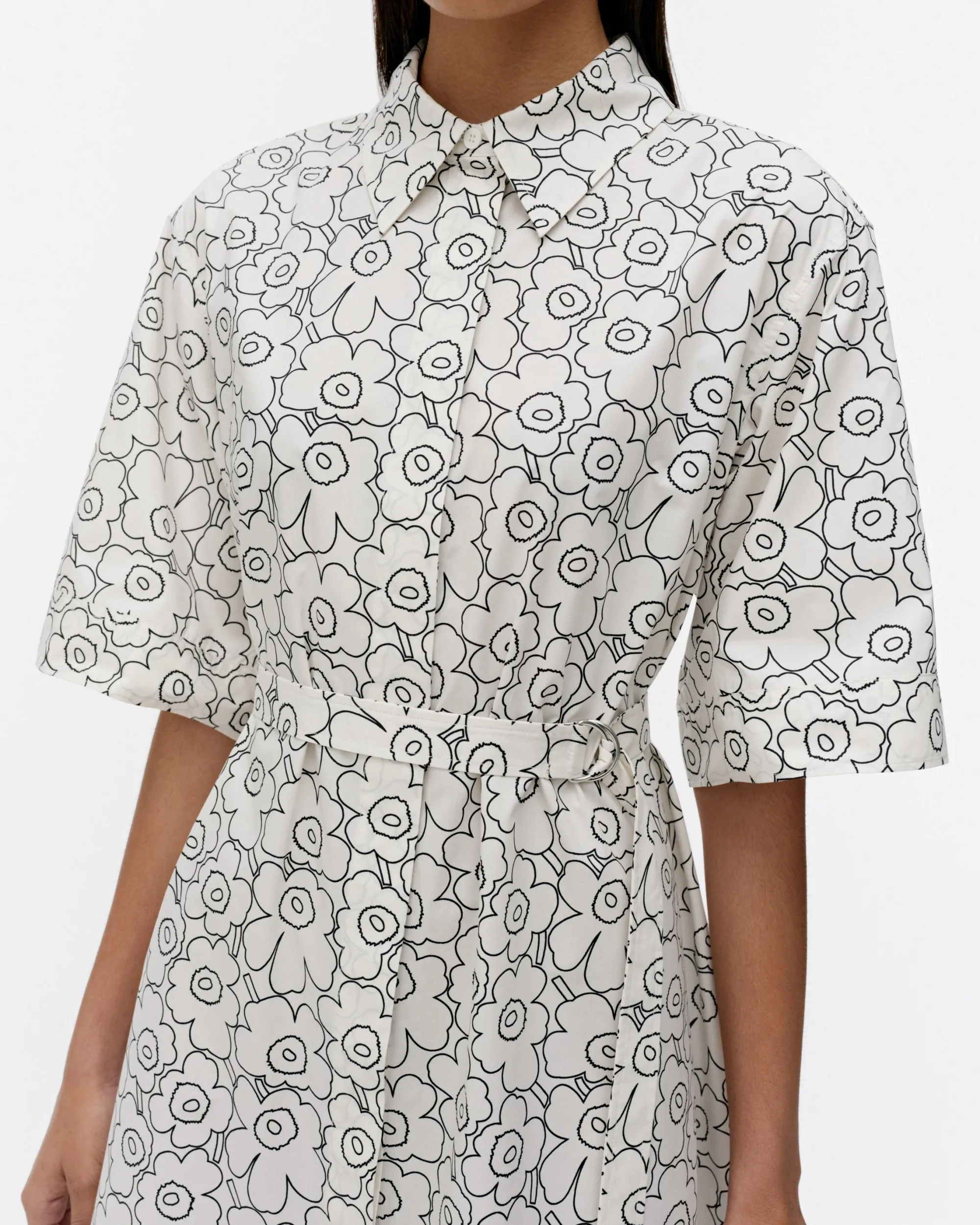 Marimekko Popliini Piirto Unikko